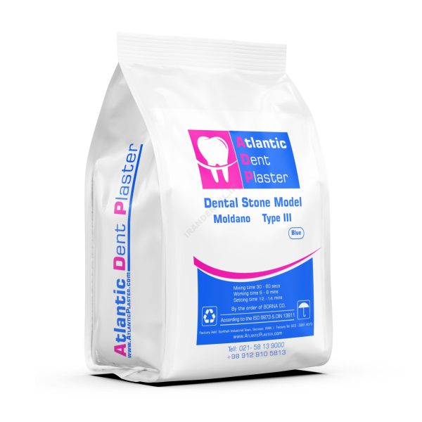 گچ مولدانو آبی آتلانتیک dental stone model گچ مولدانو آبی آتلانتیک dental stone model